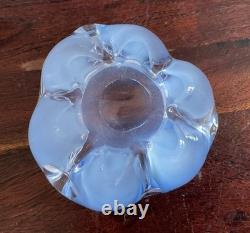 Gorgeous Vintage Murano Alabastro Glass Bowl Glows