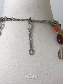 Gorgeous Vintage Murano Glass Bib Necklace