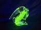 HTF Vintage V. Mason & C Murano Vaseline Glass Bunny 4 Stunning