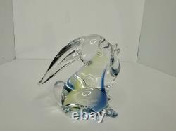 HTF Vintage V. Mason & C Murano Vaseline Glass Bunny 4 Stunning