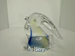 HTF Vintage V. Mason & C Murano Vaseline Glass Bunny 4 Stunning