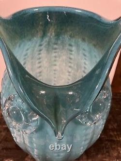 Huge GENUINE MURANO Glass OWL Vase? Retro Vintage Excellent Condition