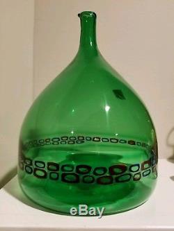Important Vintage Murano Art Glass Bird Vase By Alessandro Pianon for Vistosi