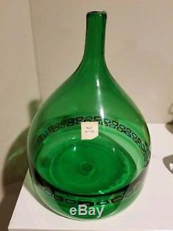 Important Vintage Murano Art Glass Bird Vase By Alessandro Pianon for Vistosi