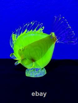 Italian Fish Cenedese Vintage Murano Glass Sculpture 5