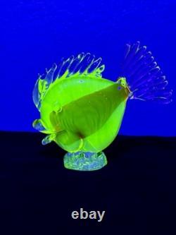 Italian Fish Cenedese Vintage Murano Glass Sculpture 5