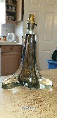 LARGE VINTAGE SOMMERSO MURANO 12 30cm GLASS SWIRL LAMP