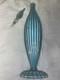 LG Vintage Blue 19 1/2 BARBINI Murano CAMER Glass Sticker Genie Bottle Decanter