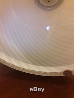 Lampada da tavolo vintage anni 70 vetro di Murano Venini design table glass lamp