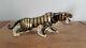 Large Vintage Barbini Murano Glass Tiger 12 inches Long