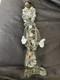 Large Vintage Murano Glass Clown Figurine 12 White Hair Psychedelic Lips hat