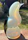 Large Vintage Murano Sommerso Seguso Opalescent Italian Art Glass Bird Sculpture