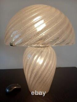 Large Vintage Murano glass lamp by Carlo Nason for Mazzega, 1970