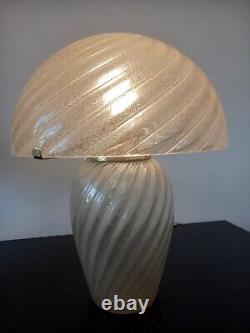 Large Vintage Murano glass lamp by Carlo Nason for Mazzega, 1970
