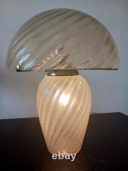 Large Vintage Murano glass lamp by Carlo Nason for Mazzega, 1970