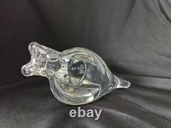 Licio Zanetti Murano Glass Puppy Dog 7 Made in Italy Artist Signed Vintage