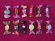 Lot of 12 Vintage Murano Blown Glass Wrapped Art Glass Candy Pieces 3-3.25L