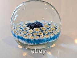 Lot of 3 Vintage Murano Millefiori Glass Paperweights Fratelli Toso