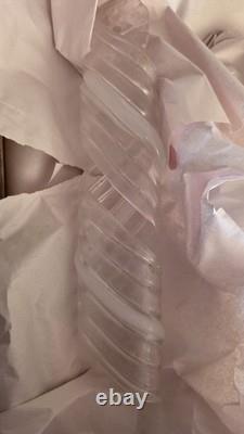 MCM Murano Glass Huge Rare 72 Mazzega Torciglione Chandelier Vintage Italian