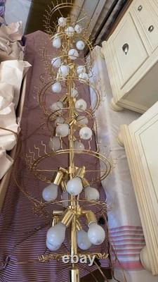 MCM Murano Glass Huge Rare 72 Mazzega Torciglione Chandelier Vintage Italian