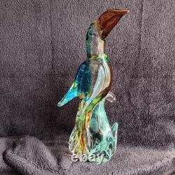 MURANO Glass Toucan Bird 12 Italy by Ann Primrose Vintage 1950's