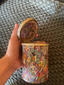 Millefiori Fratelli Toso Murano Antique Vintage Glass