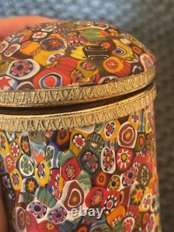 Millefiori Fratelli Toso Murano Antique Vintage Glass
