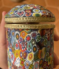 Millefiori Fratelli Toso Murano Antique Vintage Glass
