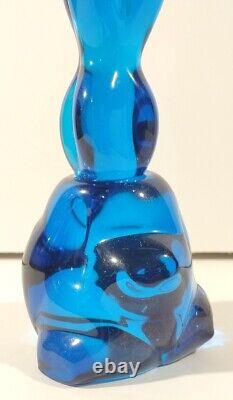 Murano 10 1/2 Lovers beautiful Vintage Hand Blown ART GLASS EMBRACE bubbles htf