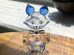 Murano Art Glass Cat Vintage figurine salviati glass