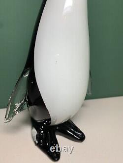 Murano Art Glass Vintage Penguin Figurine Sculpture 10