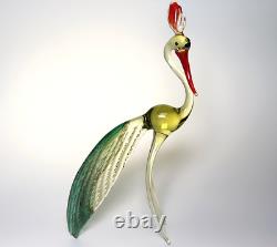 Murano Art Glass bird Vintage figurine