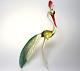 Murano Art Glass bird Vintage figurine