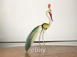 Murano Art Glass bird Vintage figurine