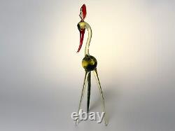 Murano Art Glass bird Vintage figurine