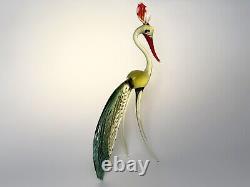 Murano Art Glass bird Vintage figurine