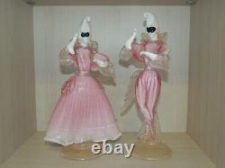 Murano Glass Carnival Dancers, Vintage figurines