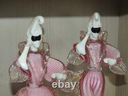 Murano Glass Carnival Dancers, Vintage figurines