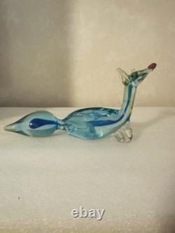 Murano Glass Fox Figurine. Vintage. No Blemishes. Great Condition Beautiful