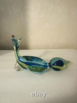 Murano Glass Fox Figurine. Vintage. No Blemishes. Great Condition Beautiful