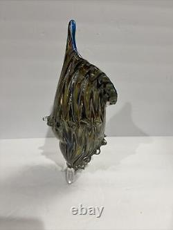 Murano Glass Italy Conch Shell Large Mid 20th Century Italian Vintage