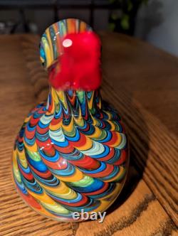 Murano Glass Large Duck Figurine Vintage 10 Spectacular