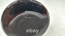 Murano Glass Rossi Art Glass Woman Smoky Glass Sculpture Art Object SIGNED