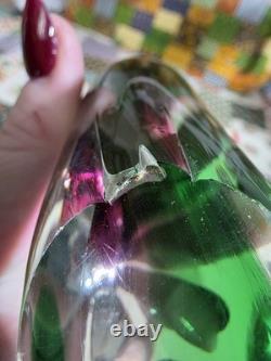 Murano Glass Swan Hand-Blown Glass 11 Italy MCM Vintage Art Decor Collectible