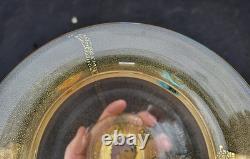 Murano Glass Vase Urn w Handles SERENELLA Italy Venetian Vintage w label