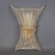 Murano Glass Wall Lamp Barovier & Toso Bow Vintage 70s