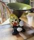 Murano Italy Vintage Art Glass Clown Horn Figurine Trinket Bowl Very Rare