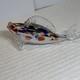 Murano glass fish sculpture Hand made In Czech Republic Vintage Chipped See Pics