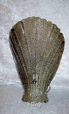 Murano shell Sonces Wall lamp Wonderful Vintage