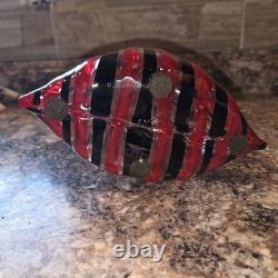 Oggetti Murano Blown Glass'Sack' Vase Signed O. Zennaro Vintage